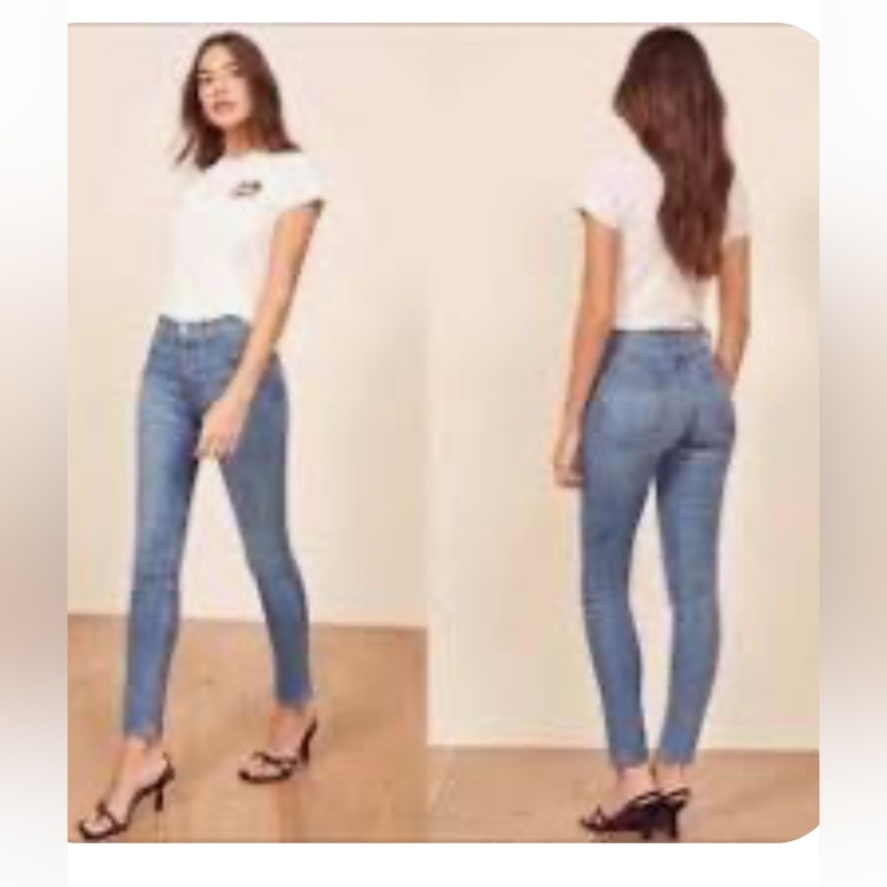 Reformation Wash Maya Jeans - Picture 1 of 7